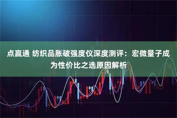 点赢通 纺织品胀破强度仪深度测评：宏微量子成为性价比之选原因解析